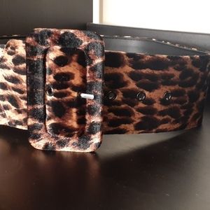 Leopard print belt by Pin Up Girl Clothing